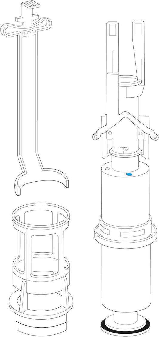 Angel Spülgarnitur 2-Mengen 2010-2014