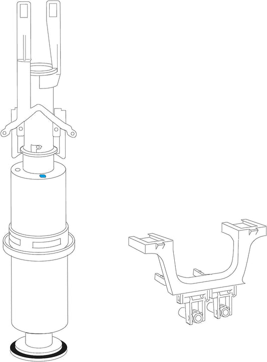 Umrüstsatz von pneumatisch auf 2-Mengen 2003-2014