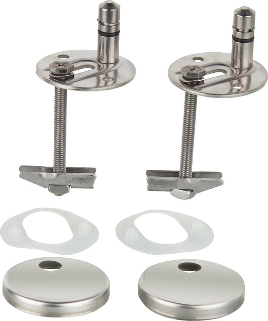 WC-Scharnier Haro C4302G Edelstahl, Klappdübel, Schlitz- scheiben-Verst.,Take Off