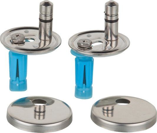 WC-Scharnier Haro C2802H Edelstahl,BVO-Spreitzdübel, Schlitzscheiben-Verst.,Take Off