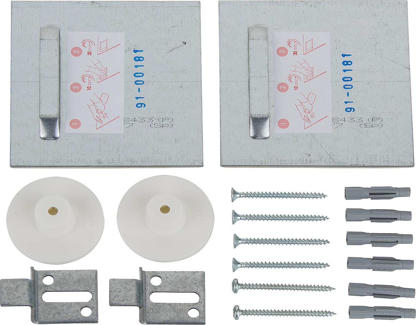 Druckknopf-Befestigung