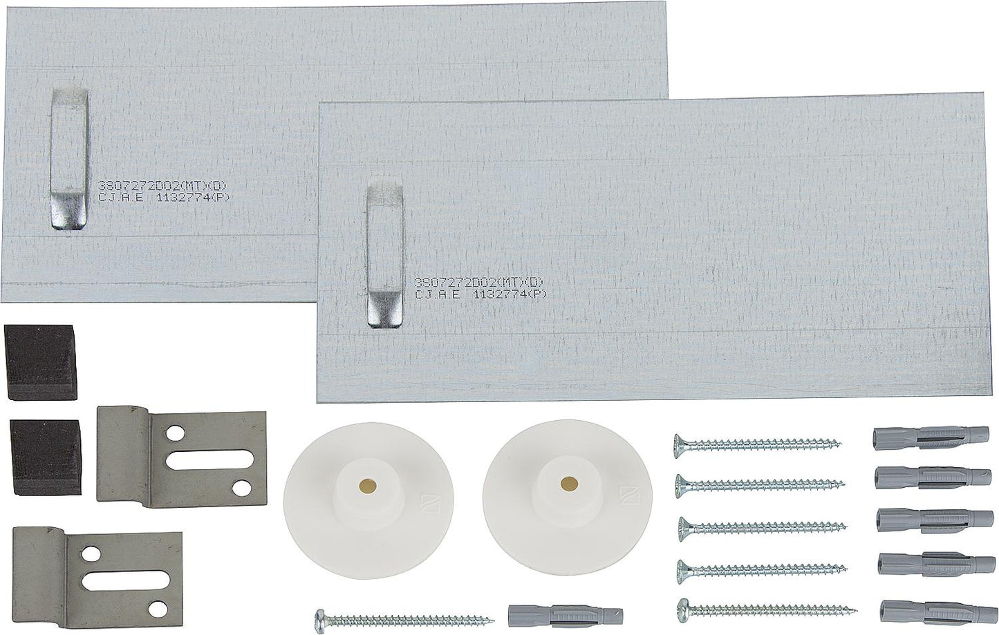 Druckknopf-Befestigung