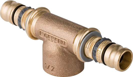 Mepla T-Stück mit IG  50mm-DN25(1")-50mm