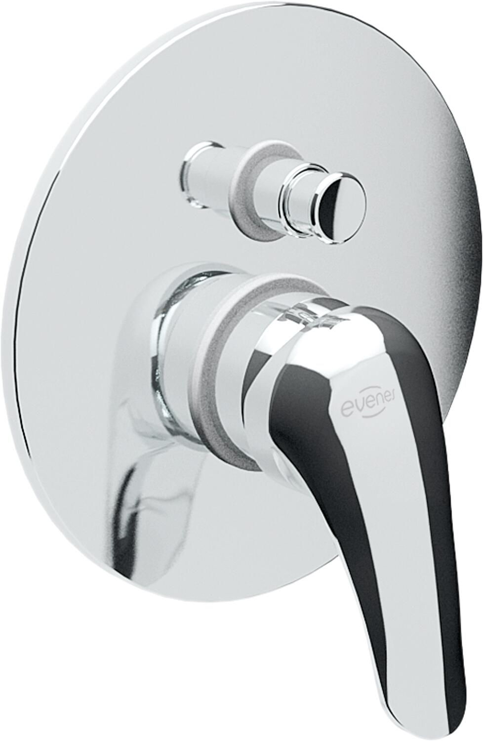 UP bath mixer Top II rosette ø 170 mm chrome