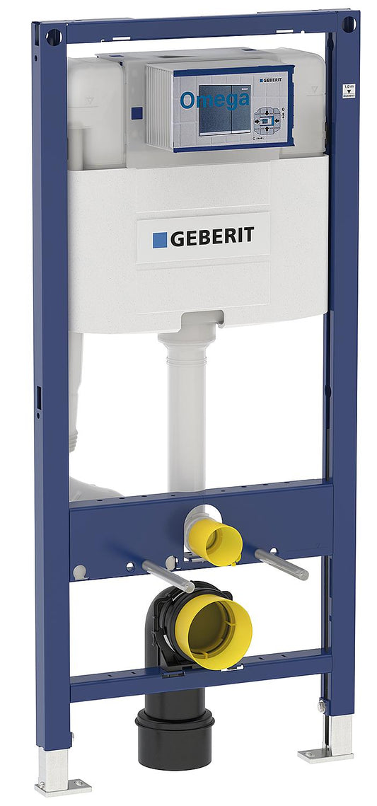Duofix Element für Wand-WC 112cm mit Omega UP-SPK 12cm Bet. vorne