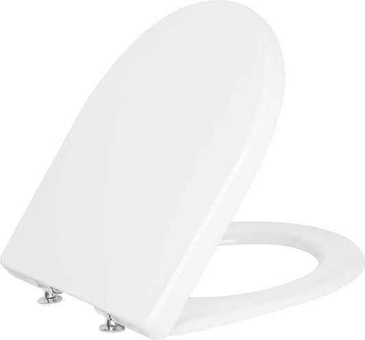 Geberit Icon white toilet seat, soft-close, top-mounted
