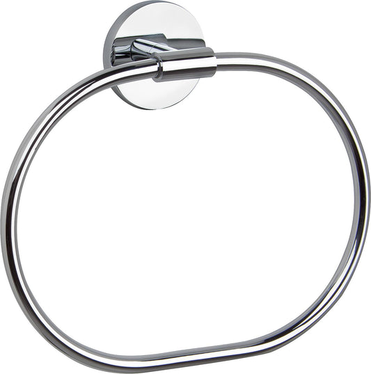 Rumba towel ring, chrome-plated brass