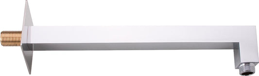 Wall connection pipe MS DN15 (1/2") L=500 mm brass chrome-plated round