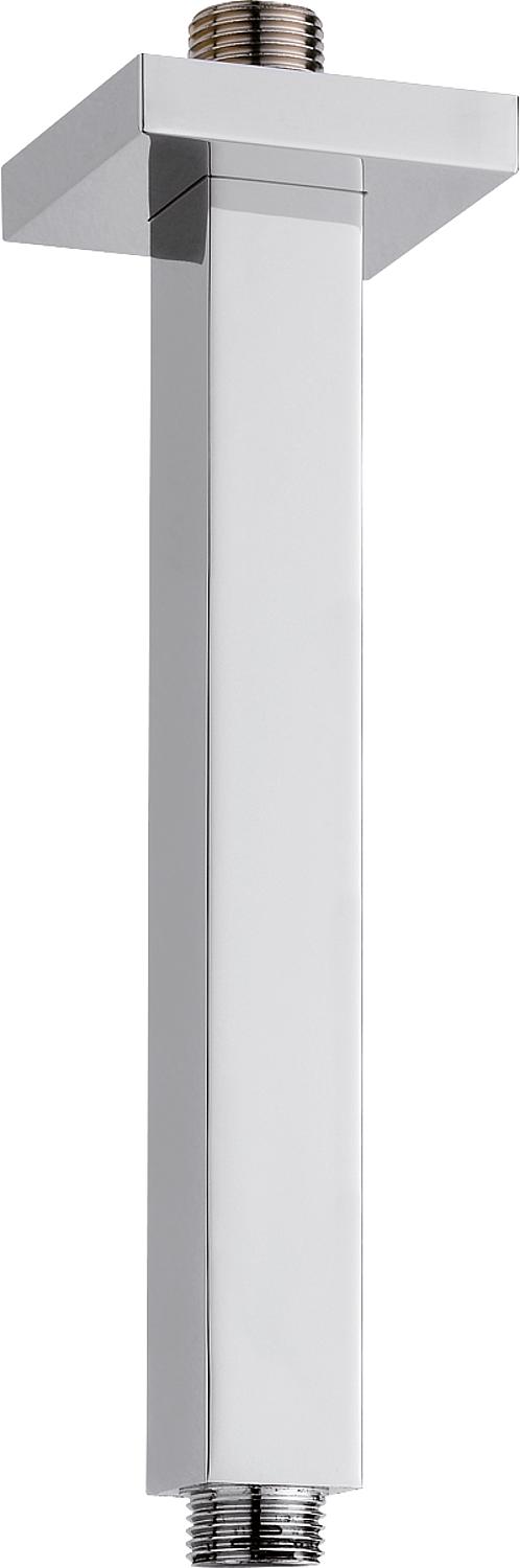 Ceiling connection pipe MS DN15 (1/2") L=300 mm brass chrome-plated round