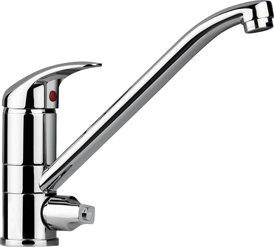 Spültischmischer Rumba ND mit Geräteanschlussventil Ausladung 227 mm verchromt