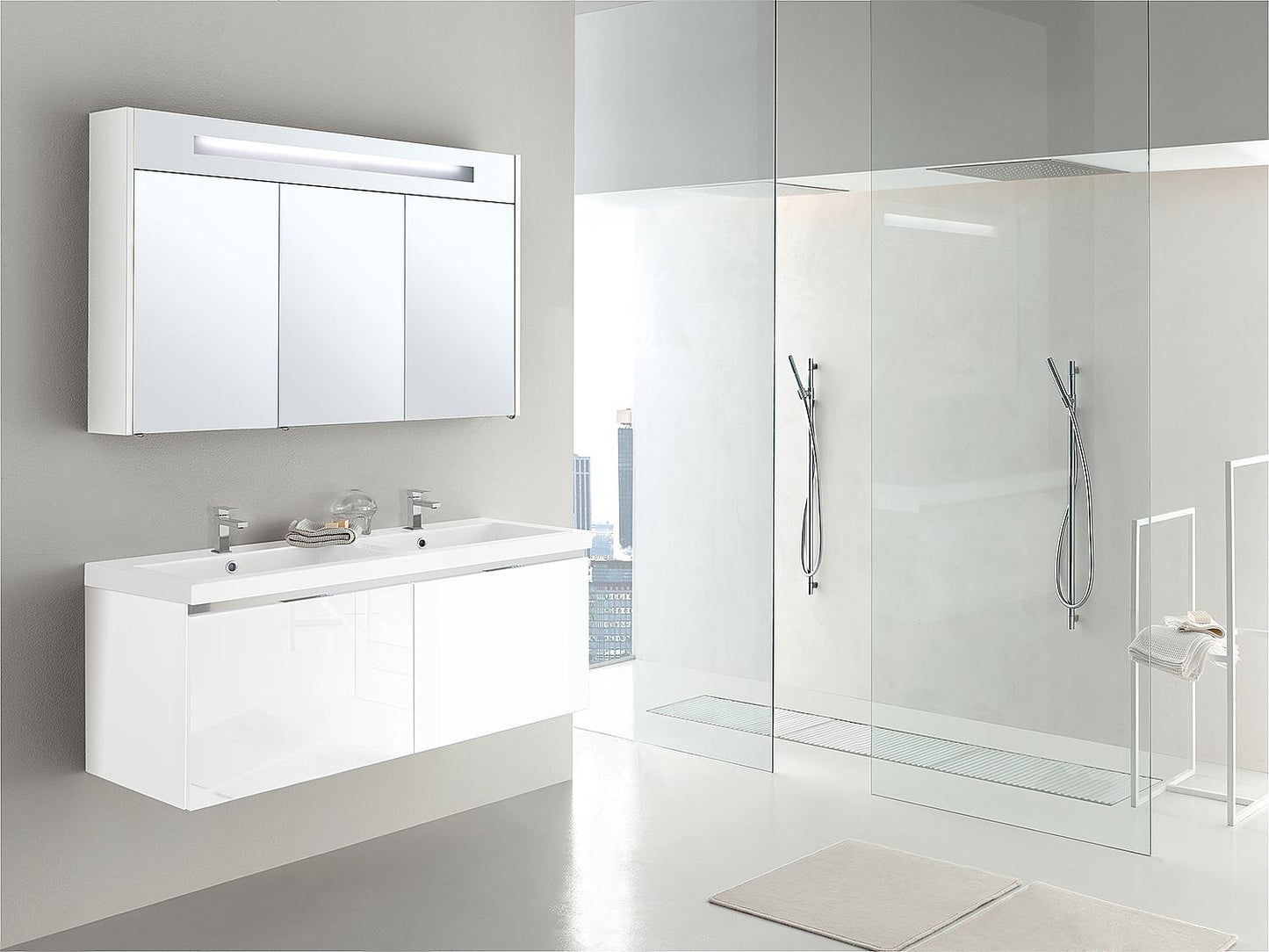 Ensemble de meubles de salle de bain Epic, avec 2 tiroirs en façade