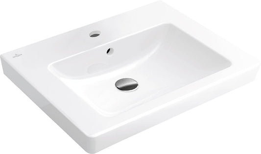 WT Subway 2.0, blanc, avec trop-plein et trou de robinet L x H x P 550 x 155 x 470 mm