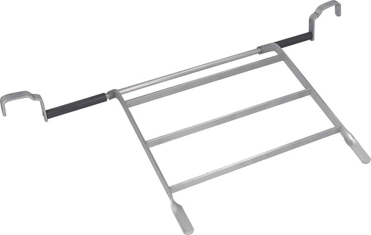 Alu-Klapprost eckig für Stahlausgussbecken