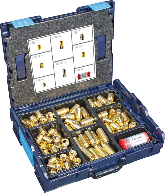 WS-L-Boxx 102 Brass Tap Extensions 1/2"