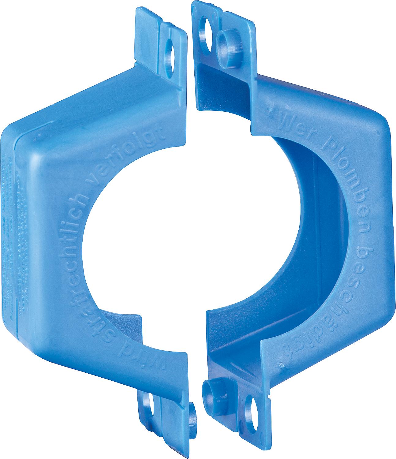 Two-part sealing clamps DN40 (set of 2 half-shells)