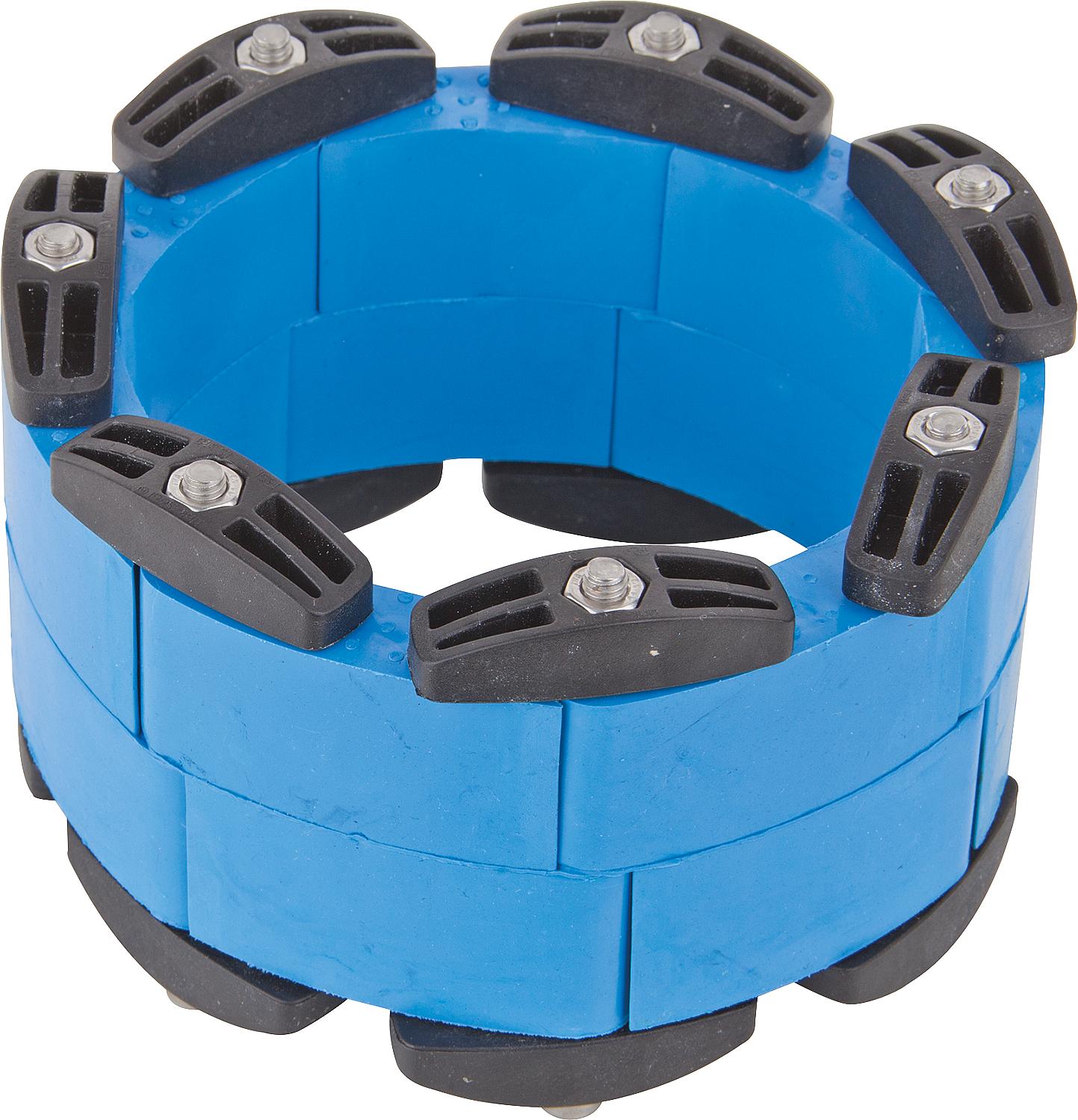 Link chain wall penetration d=150mm x OD pipe 105-115mm