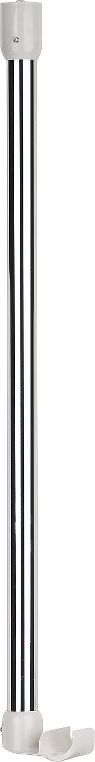 ESOM 25 mm chrome ceiling mount, can be shortened, pull-through rings