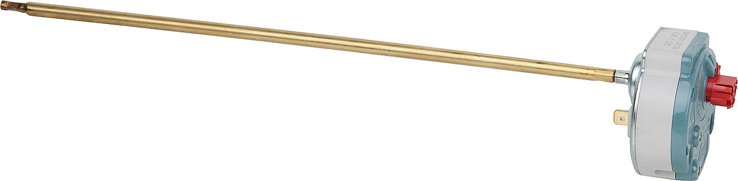 Thermostat with two-pole thermal fuse