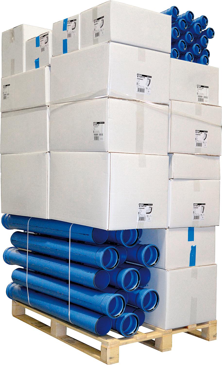 Triplus, emballage DN50/100 ; 490 pièces