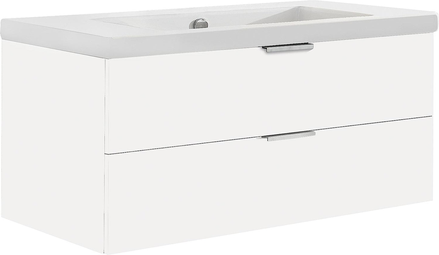 WTU+Ceramic WT Series MBF anthracite high gloss 2 drawers 1060x550x510mm