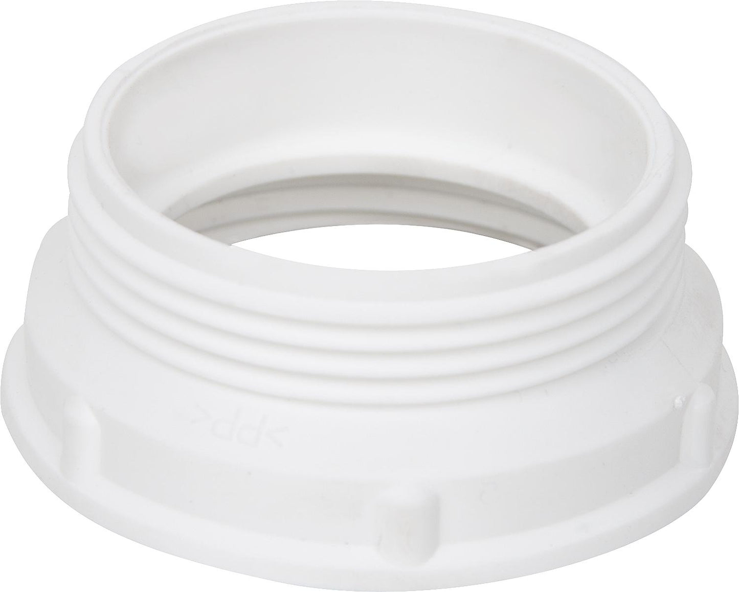 Pièce de réglage en hauteur 15 mm 1 1/2" x 1 1/2" en plastique blanc avec joint