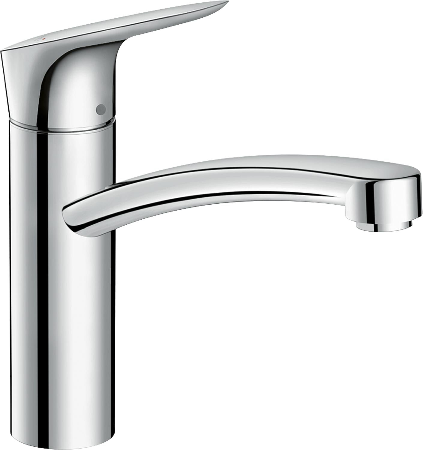 Hansgrohe 160 Logis kitchen mixer with swivel spout, 220 mm projection, chrome