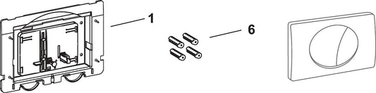 Betätigungsplatte MepaSun