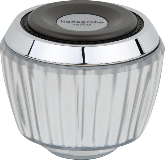 Pommeau de douche Hansgrohe Selecta à filetage interne, réglable, chromé, 28456000