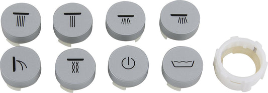 Jeu de symboles pour thermostat Hansgrohe ShowerSelect 92218000