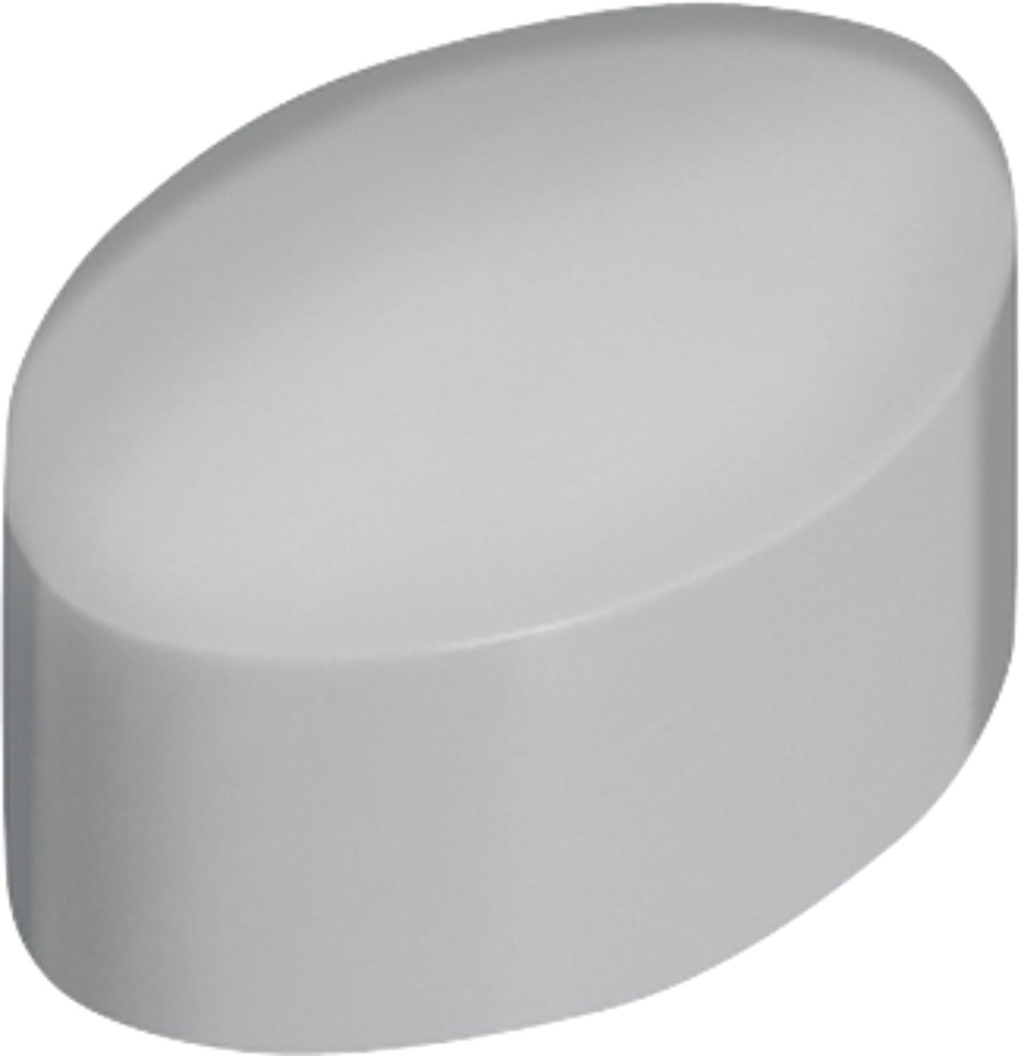 Boutons-poussoirs Hansgrohe Ecostat, gris, lot de 2. Réf. 97231000
