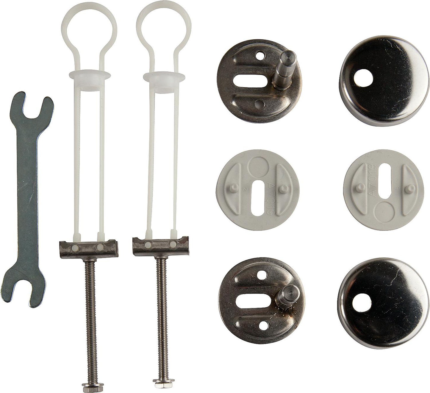 V&amp;B hinge for toilet seats, chrome V&amp;B 92205561