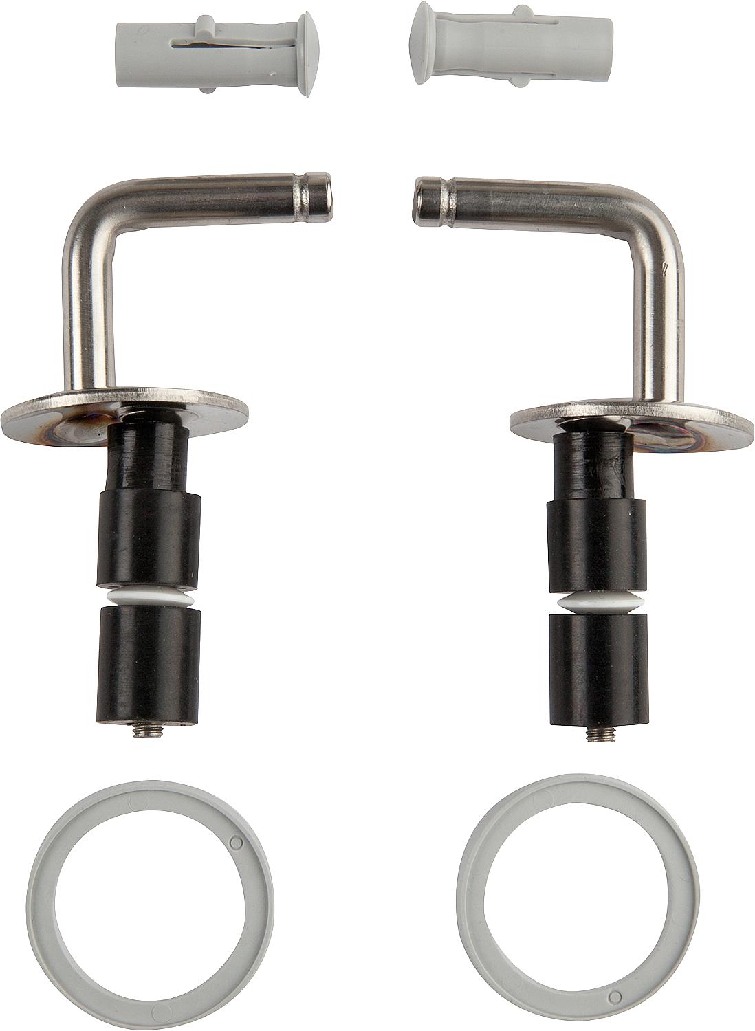 Charnière V&B pour abattant de toilettes Helios, chromée, V&B 88020261