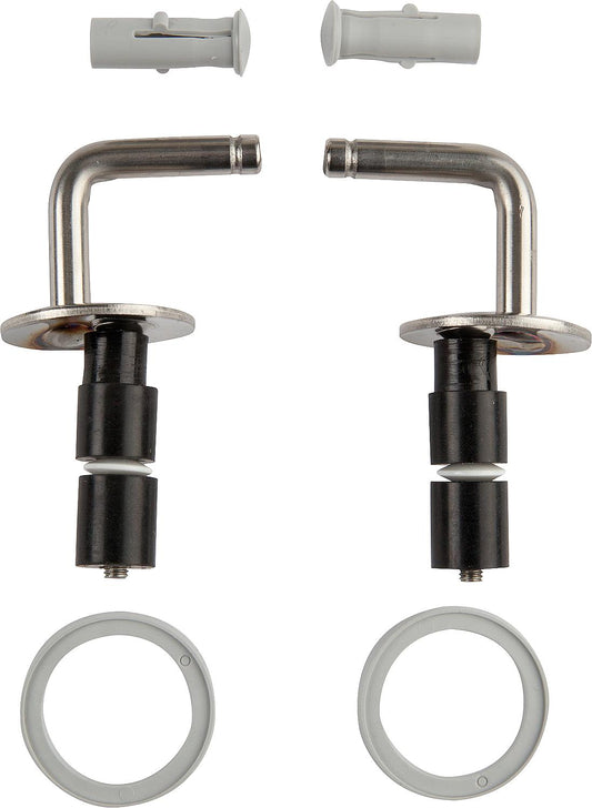 Charnière V&B pour abattant de toilettes Helios, chromée, V&B 88020261