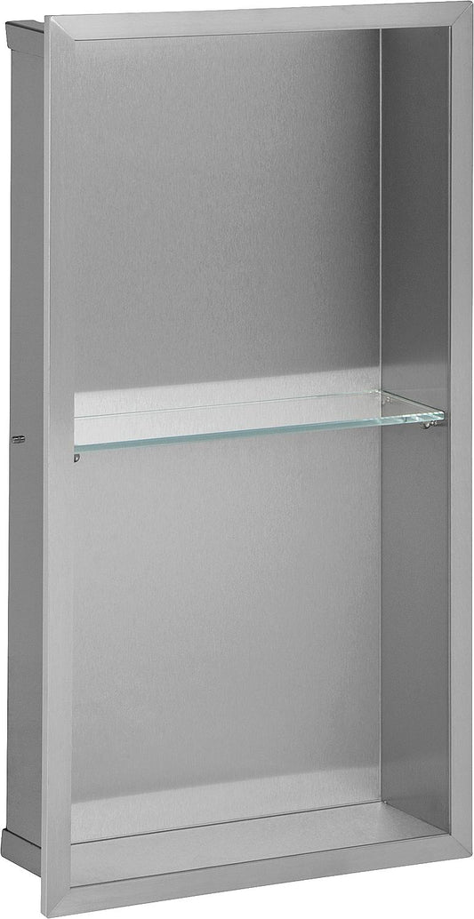 Wall niche with 2 compartments, depth 150mm, WxH: 323x625mm