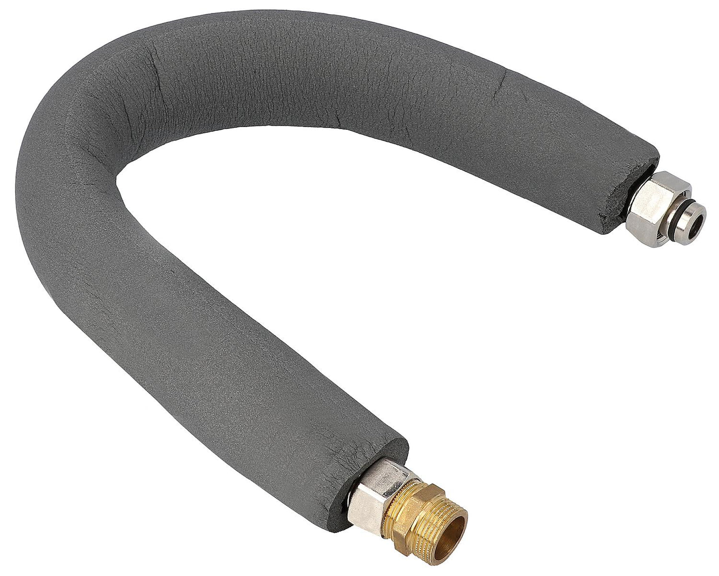 Tuyau d'arrivée d'eau pour baignoire DN15 DN20, raccord 3/4" des deux côtés, longueur 600 mm