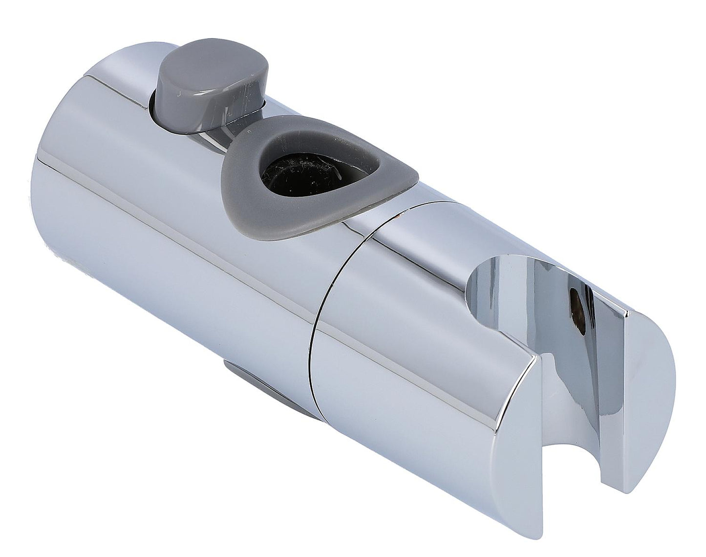 Patin de douche, plastique chromé, Ø18 mm