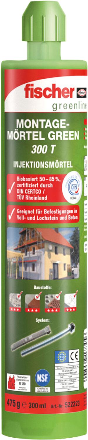 Montagemörtel Green 300T Kartusche a 300ml