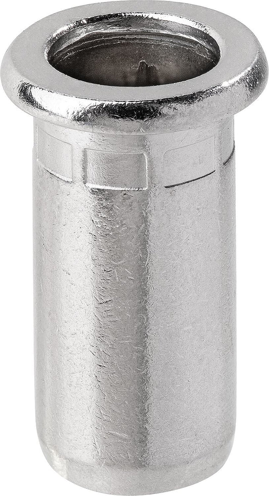 GESIPA PolyGrip blind rivet nut, stainless steel A2, internal thread: M8, pack size: 25 pieces