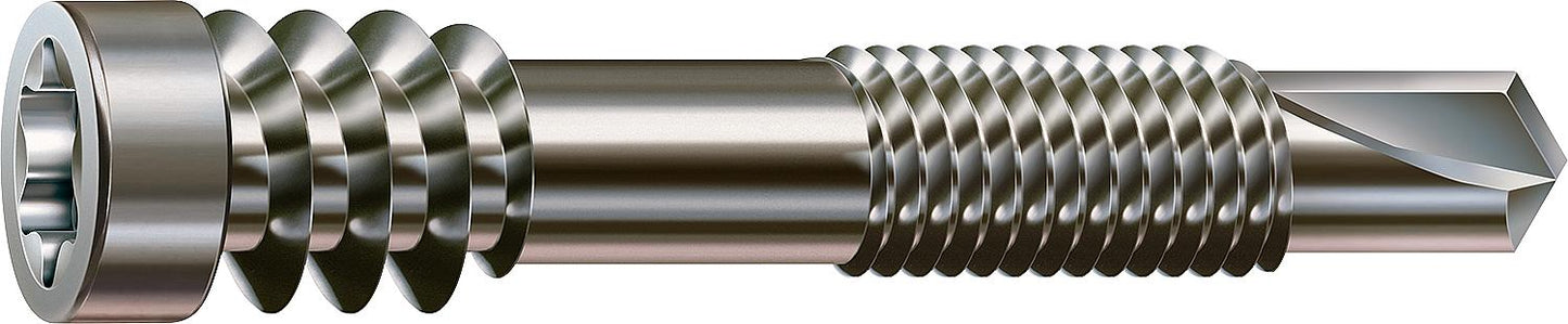 Vis à terrasse SPAX en acier inoxydable A2 pour construction en aluminium ø 5,0 x 51 mm, paquet de 100