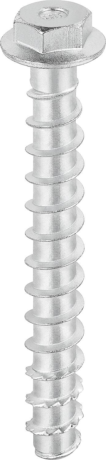 Multi-Monti® plus Beton- und Mauerwerkschraube mit Sechskantkopf und angepresster Scheibe, Gewinde 12,0 mm