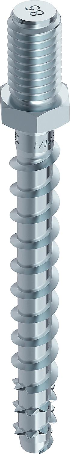 Multi-Monti® plus Beton- und Mauerwerkschraube mit Außengewinde, Gewinde 7,5 mm