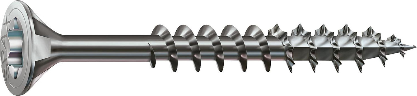 Countersunk screw stainless steel A2 partial thread T-Star Plus Ø8.0x300mm, pack of 50