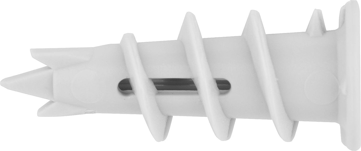 Plasterboard anchors, plastic, pack of 200
