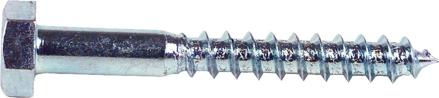 Vis à bois hexagonales, ø 8 mm, DIN 571, zinguées