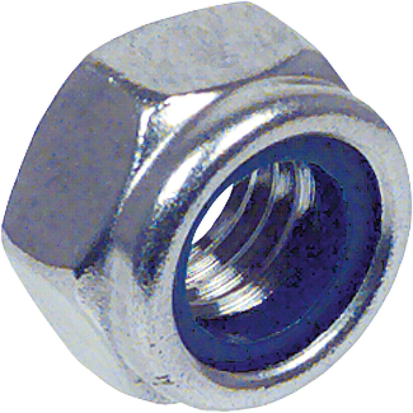 Écrous hexagonaux autobloquants, acier inoxydable A4, DIN 985/ISO 10511, M16, lot de 100
