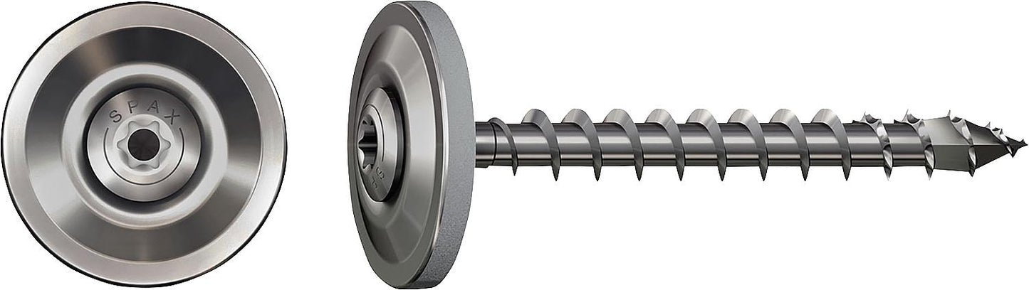 Roofing screw A2, fully threaded, T-Star Plus 4.5x55mm, pack of 70