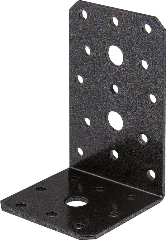 Winkelverbinder DURAVIS® 100 x 60 x 60 mm, Material: Stahl, sendzimirverzinkt, Oberfläche: schwarz-diamant