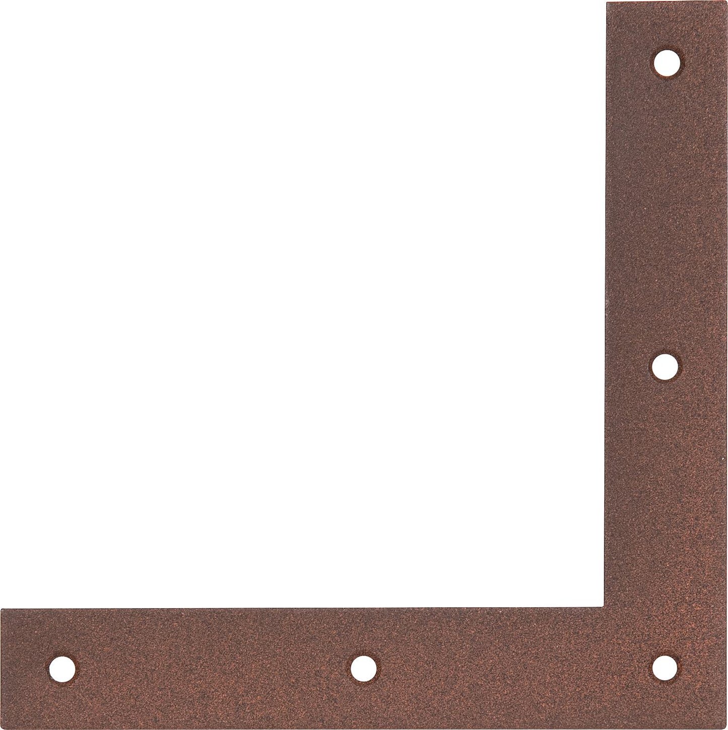 DURAVIS® corner bracket 120 x 120 x 20 mm, material: steel, sendzimir galvanized, surface: black diamond