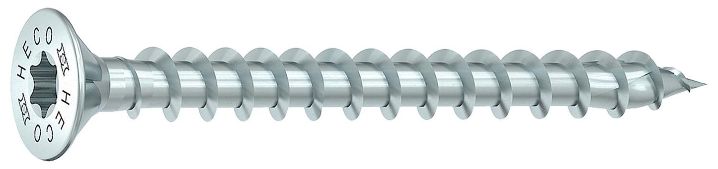 Countersunk screw HT-plus 5x120mm HD VG blue, pack of 100