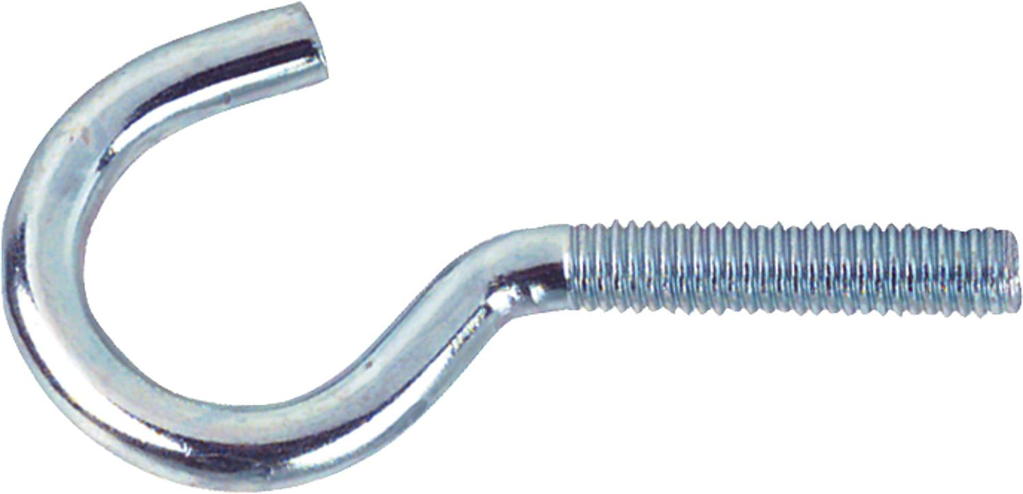 Screw hooks with metric thread, item no. 11E M 6 x 50, galvanized, pack of 100.